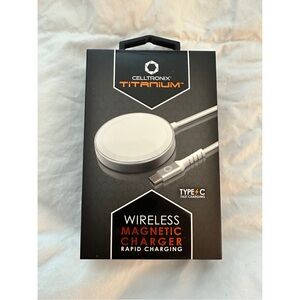 BRAND NEW Celltronix Titanium Wireless Rapid Charging Magnetic Charger